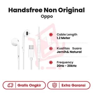Handsfree Non Ori Oppo