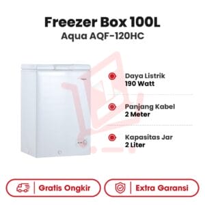Freezer Box 100L Aqua AQF-120HC