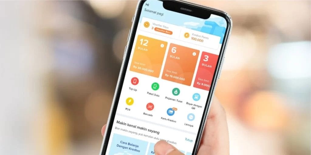 Gambar limit kredit hp 