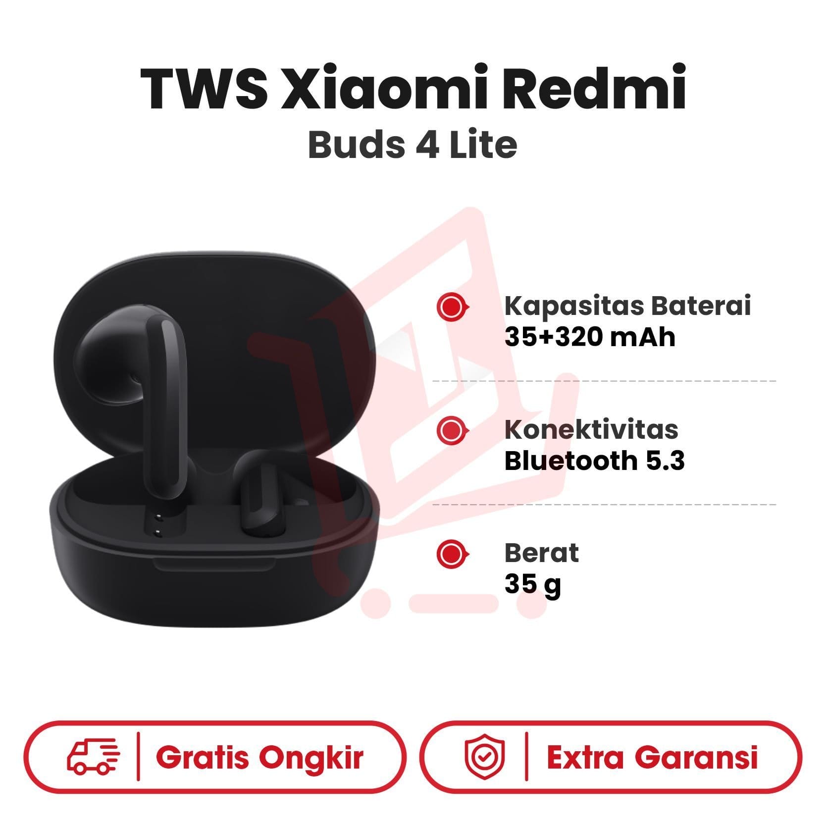 TWS Xiaomi Redmi Buds 4 Lite
