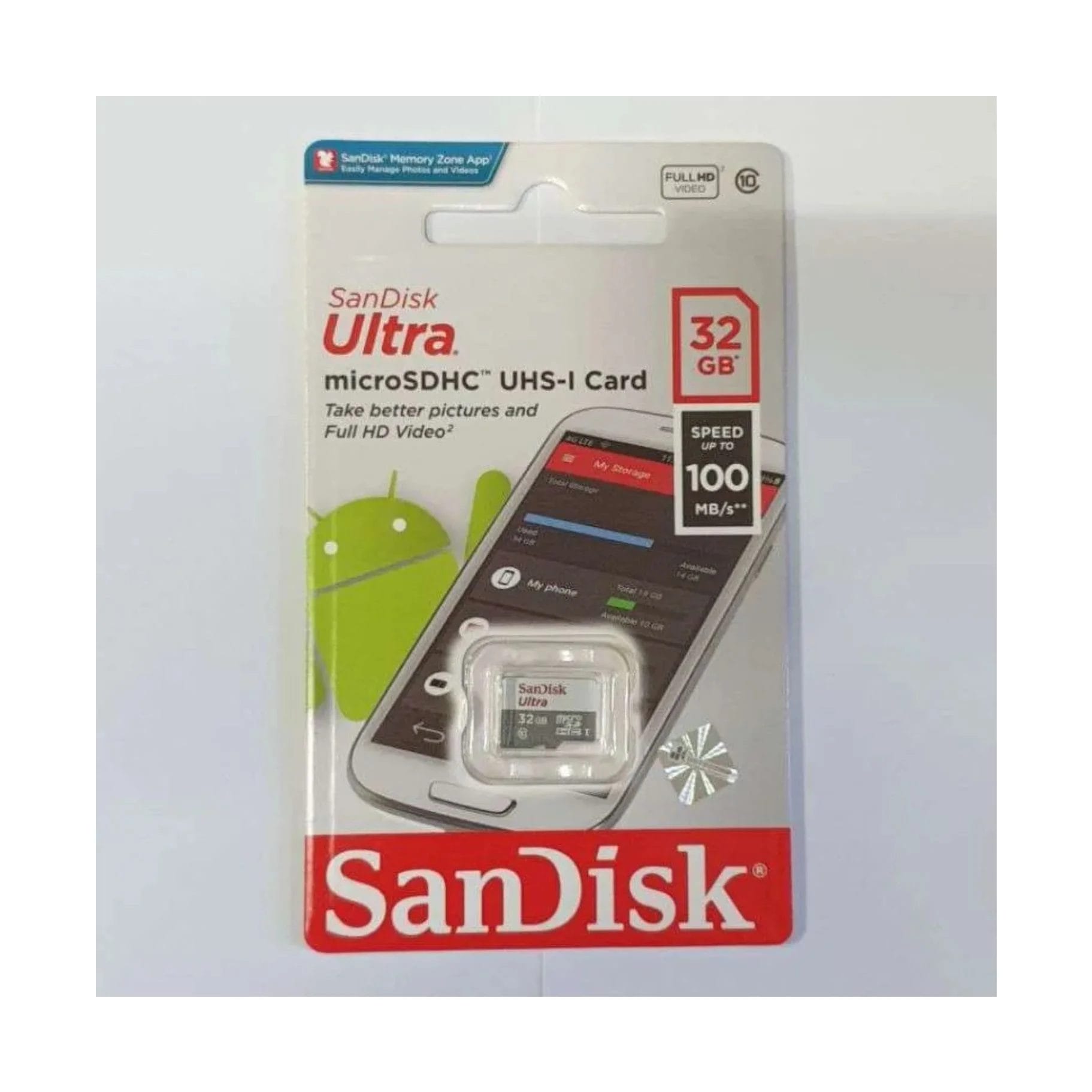 MMC Sandisk Micro SD 32 GB Class 10 100 Mbps - Gambar 3