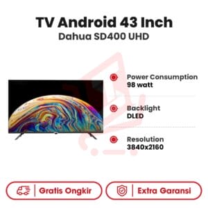 TV Android 43' Dahua SD400 UHD
