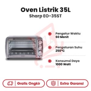 Oven Listrik 35L Sharp EO-35ST