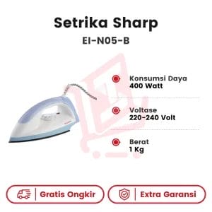 Setrika Sharp EI-N05-B