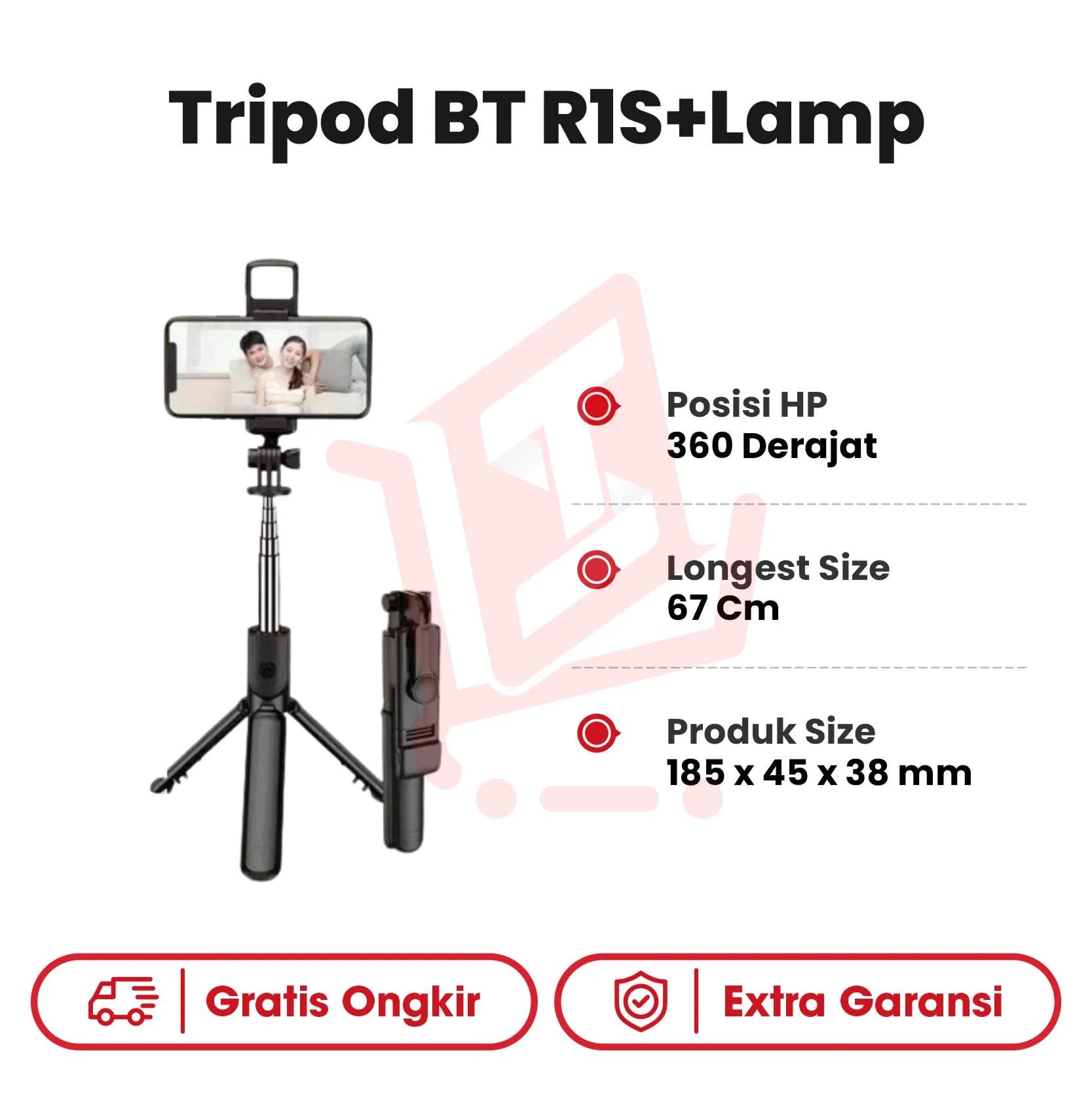Tripod BT R1S+LAMP