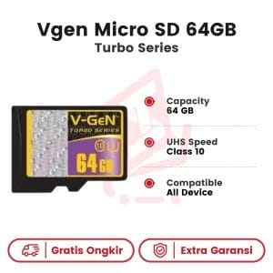 MMC Vgen 64GB Turbo Series