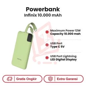 Powerbank Infinix 10.000 mAh