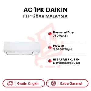 AC 1PK DAIKIN FTP-25AV MALAYSIA