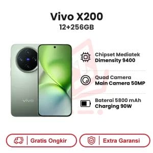 Vivo X200 12+256GB Garansi Resmi