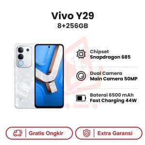 Vivo Y29 8+256GB Garansi Resmi