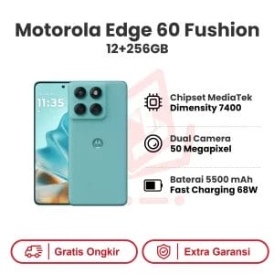 Motorola Edge 60 Fushion 12+256GB Garansi Resmi