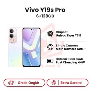 Vivo Y19s Pro 6+128GB Garansi Resmi