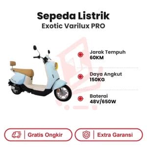 Sepeda Listrik Exotic Varilux PRO
