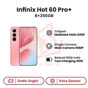 Infinix Hot 60 Pro+ 8+256GB Garansi Resmi