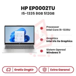 Laptop HP EP0002TU I5-1335 8GB 512GB SSD WIN11