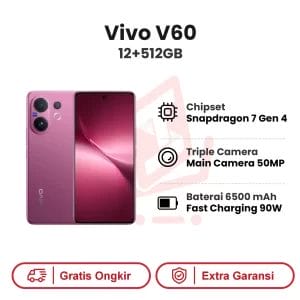 Vivo V60 12+512GB Garansi Resmi
