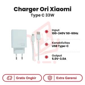 Charger Ori Xiaomi Type C 33W