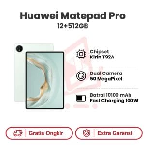 Huawei Matepad Pro 12.2″ 12+512GB New Gen Garansi Resmi
