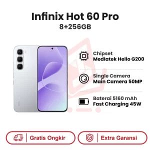 Infinix HOT 60 Pro 8+256GB Garansi Resmi