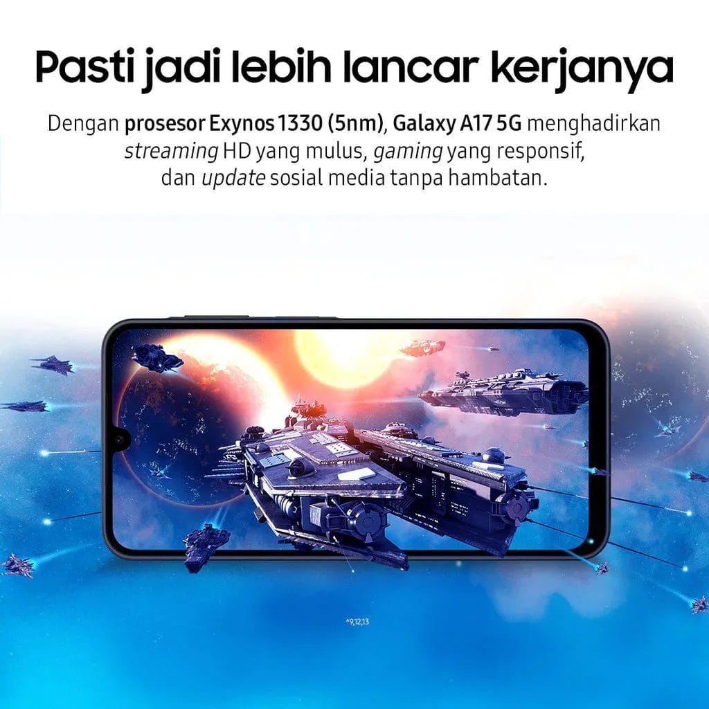 Samsung Galaxy A17 4G 8+256GB Garansi Resmi - Gambar 4