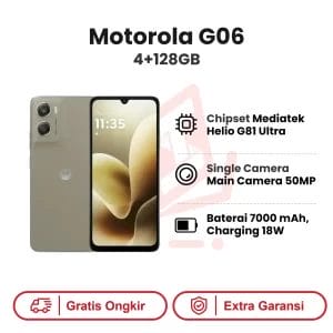 Motorola G06 4+128GB Garansi Resmi