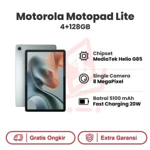 Motorola Motopad Lite 4+128GB Garansi Resmi