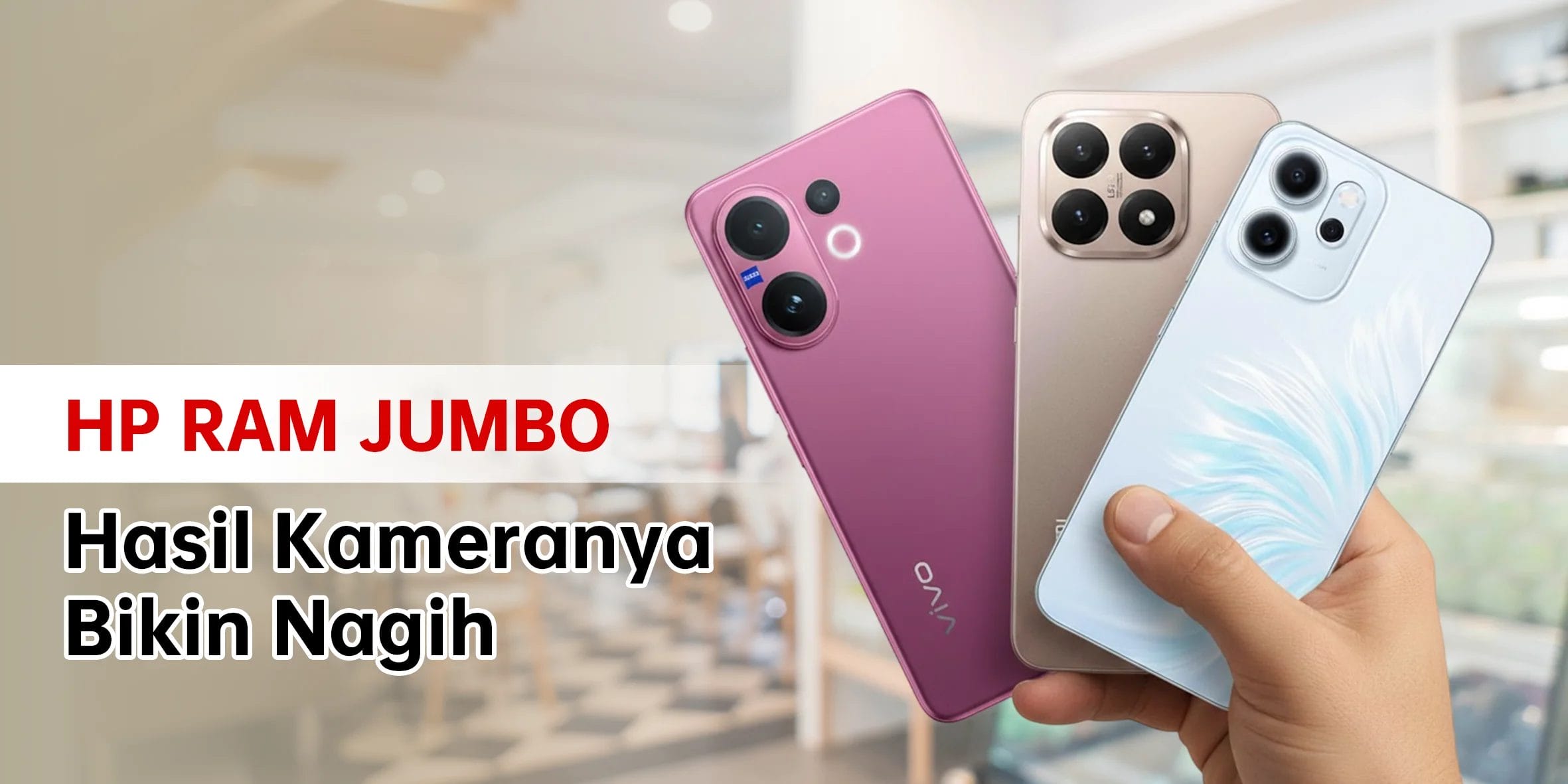 5 HP RAM Besar Kamera Bagus Paling Worth Buat Foto Masterpiece, Anti Lemot!