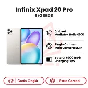 Infinix Xpad 20 Pro 8+256GB Garansi Resmi